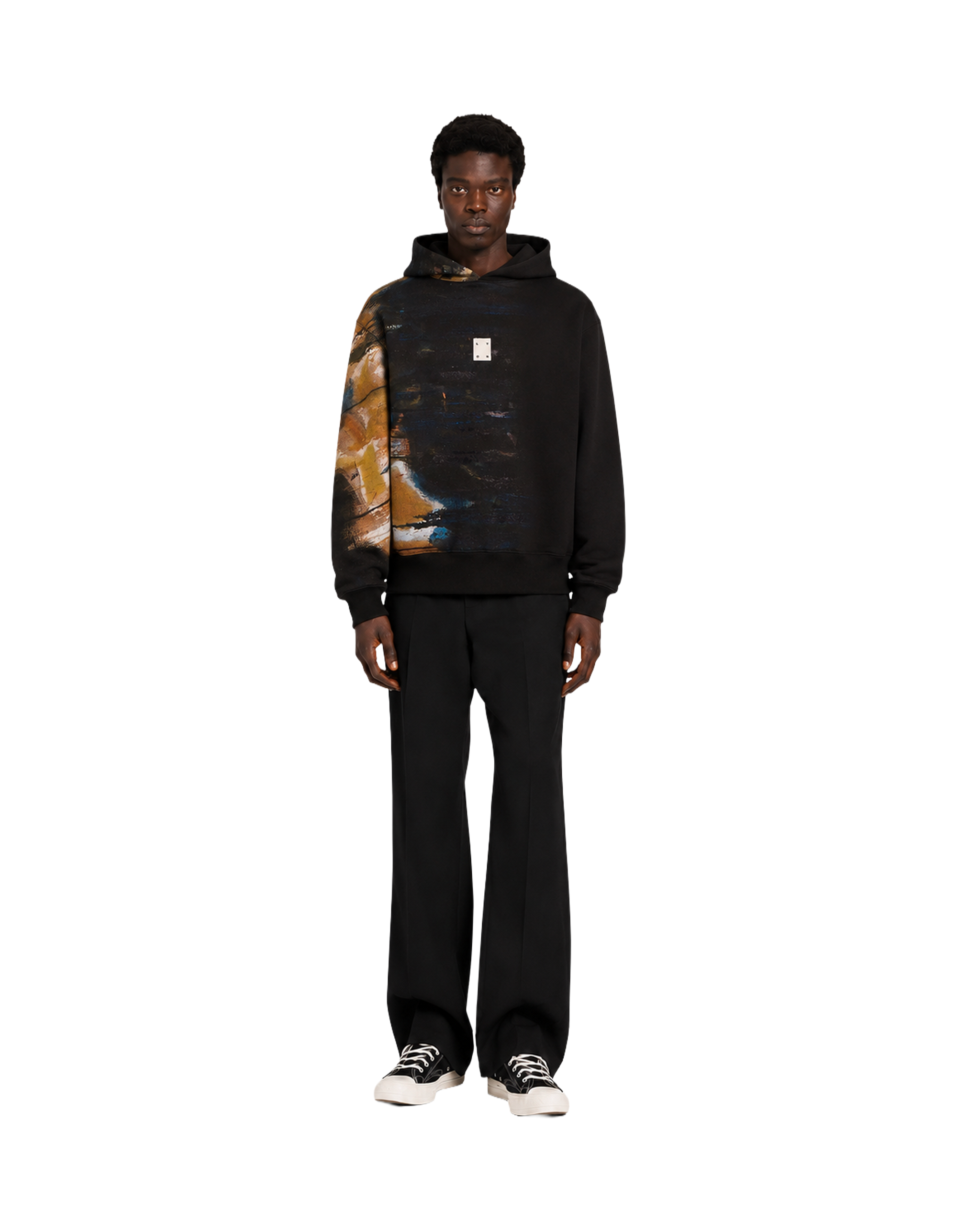 Hoodie | Black Deepened Black (Sam Francis)