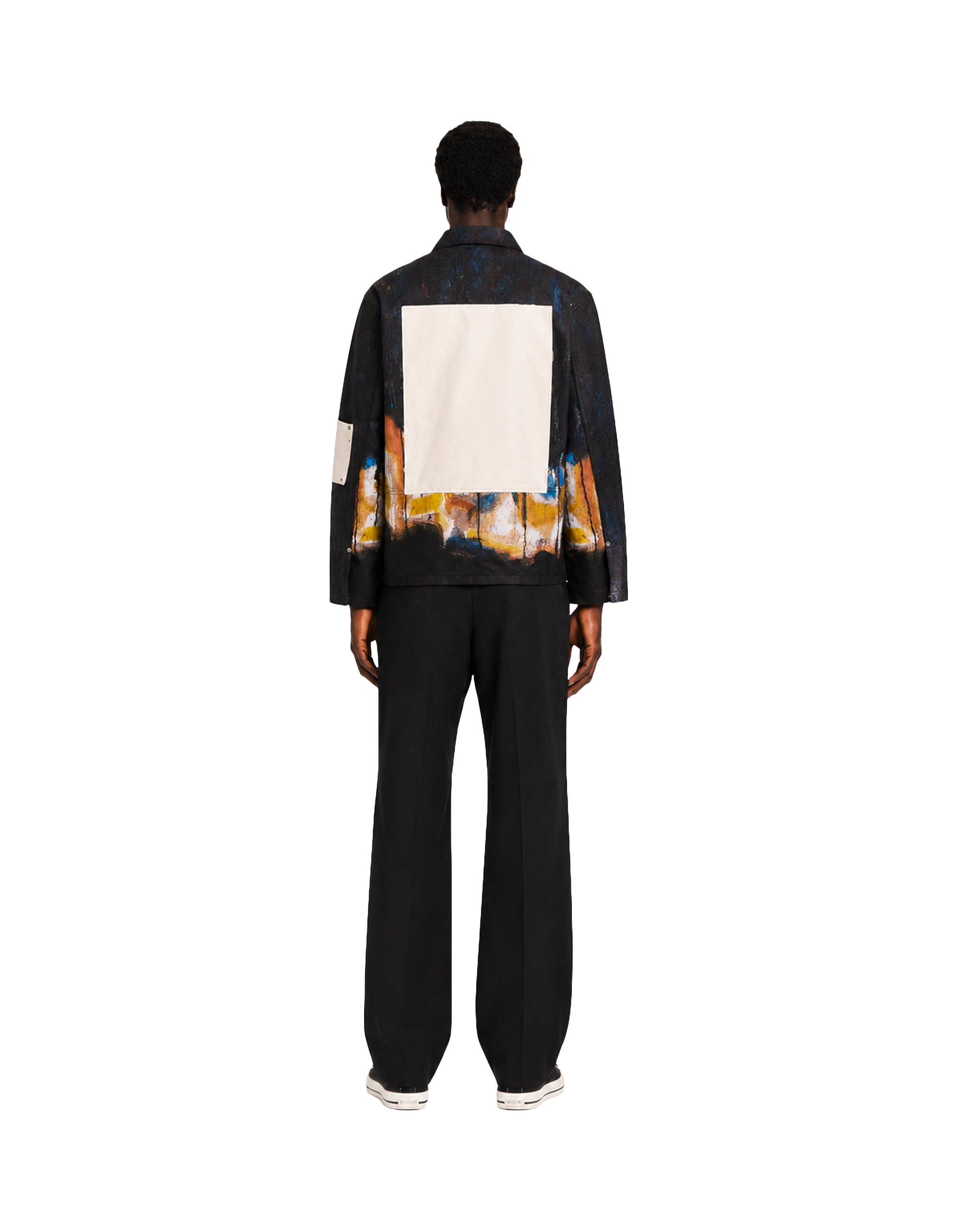 Canvas Jacket | Black Deepened Black (Sam Francis)