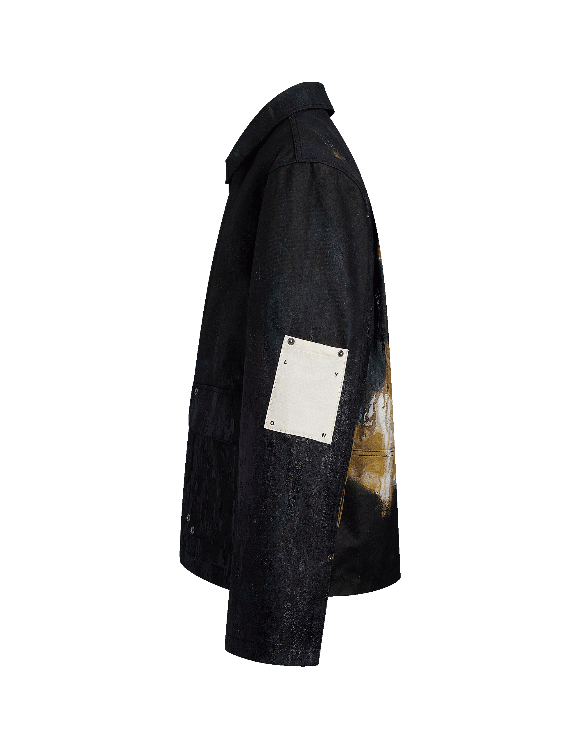 Canvas Jacket | Black Deepened Black (Sam Francis)