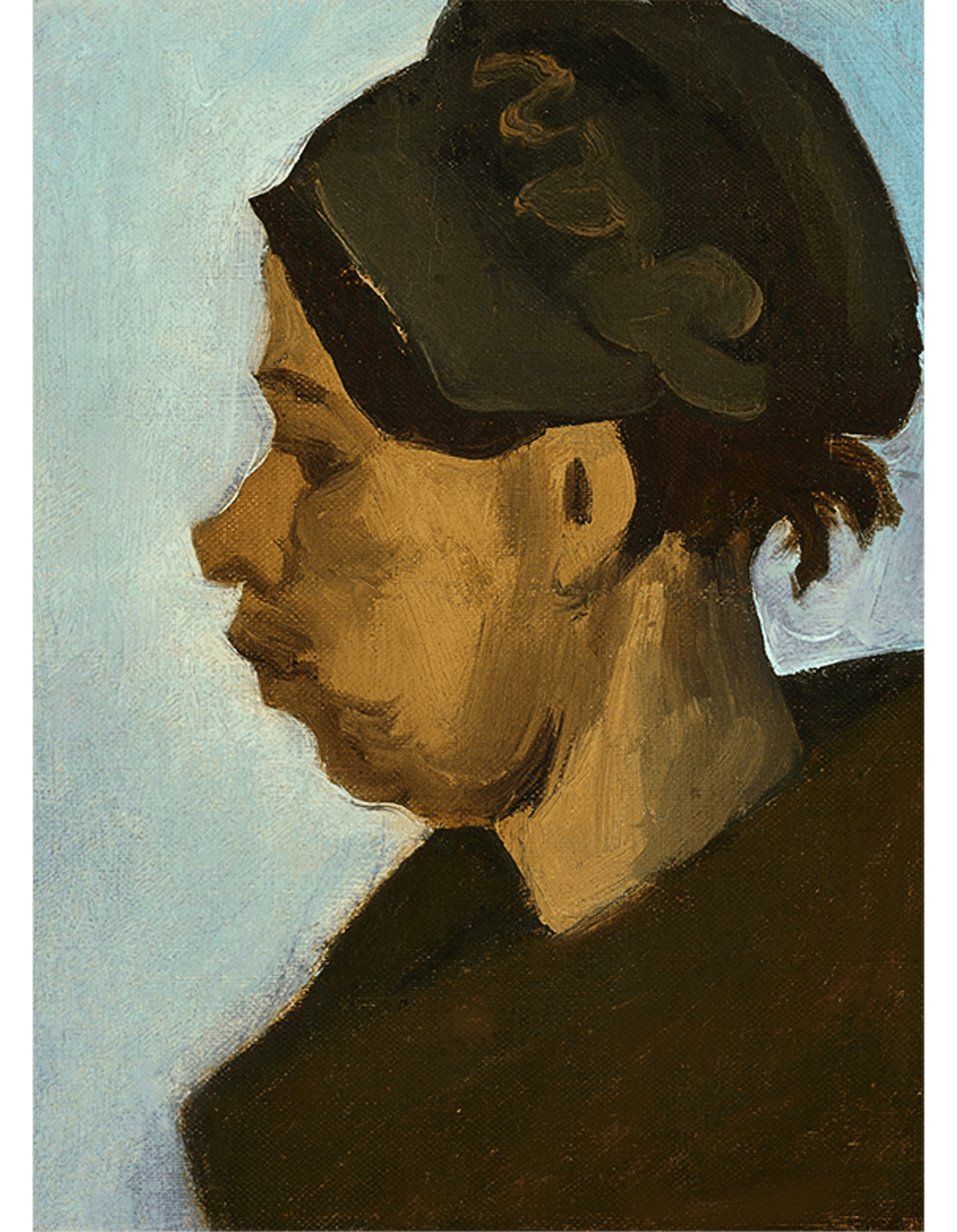 Canvas Jacket | Head of a Peasant (Van Gogh)